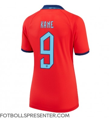 England Harry Kane #9 Borta Matchtröja Dam VM 2022 Kortärmad